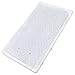 ITSOFT Non-Slip Mildew Resistant Loofah-Like Bathtub Shower Mat with 14 Suction Cups Machine Washable, Rectangle Shape 17 x 29 Inch