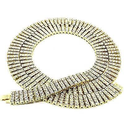 Pharaoh Tennis Chain Necklace 