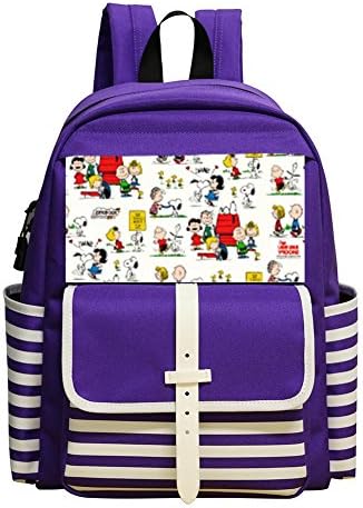 Multi-Functional School Travel Backpack Bookbag Bags with Snoo-py