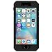 Amzer Full Body Hybrid Case with Built-In Screen Protector for iPhone 6/6s - Retail Packaging - Black