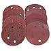 KINGSO 50 Pack 6-Hole Sanding Discs Sandpaper Hook and Loop Pads 40/60/80/100/120/180/240/320/400/800 Assorted Grits