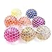 Chige Mesh Squishies Ball Rubber Vent Grape Stress Ball Squeezing Stress Relief Ball- For Kids & Adults, Stress Relief Toys For Autism, ADHD, Bad Habits & More (Random Color)