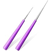 Diamond Tipped Bead Reamer Kit - 2 PCS Jewelry Making Bead Reamer Tool, Hole Enlarger &amp; Deburring Tool, Jewelry Making Tool to Enlarge Holes &amp; Smooth Edges on Glass Plastic Metal Wood &amp; Pearl Beads