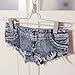 DaySeventh Sexy Cut Off Low Waist Women Denim Jeans Shorts Short Mini Hot Pants (XXL)