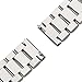 Valkit Compatible Gear S2 Bands Solid Stainless Steel Watch Band Metal Straps Business Sport Wristband Bracelet with Adapter Connector Replacement for Samsung Gear S2 SM-R720/730, Silver, Small