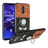Alapmk Compatible with Huawei Mate 20 Lite Case,[Pattern Design] with Kickstand Fit Magnetic Car Mount, Shockproof TPU Protective Case Cover for Huawei Mate 20 Lite,Do not Touch