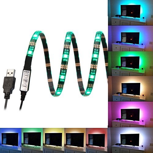 Bias lighting for hdtv usb powered tv backlighting home…