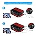 Wsky 2019 Newest LCD LED Outdoor Portable Home Theater Video Projector, Support HD 1080P Best for Outdoor Movie Night, Family, Compatible with Phone, PS4, Xbox, HDMI, USB, SD(Red)thumb 3