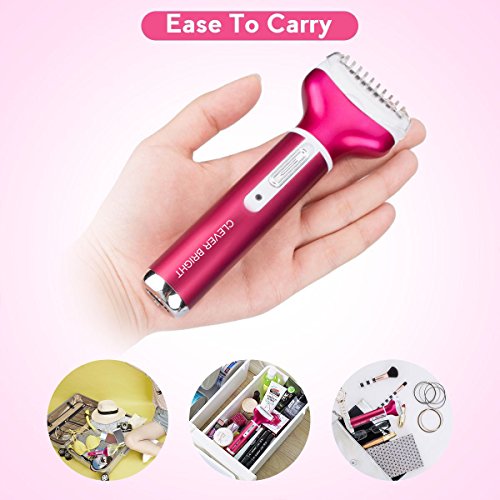 Women's Electric Shaver Ladies Razor 4 in 1 Hair Removal Flawless Painless Men Women Razors - Thumbnail 7