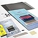 homy Privacy Matte Screen Protector for 14.0 inch Widescreen Laptops. Bonus: Web Camera Sliding Cover for Computer, Storage Folder. Easy Removable, Filter Size: 6 7/8 x 12 3/16 inch, Except Edges.