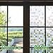 Bloss Privacy Frosted Bathroom Static Window Cling NO Glue Glass Film for Home Window (17.7