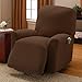 Stretch Sensations Crossroads Recliner Stretch Slipcover, Cocoa