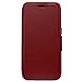 OTTERBOX Strada Series Leather Wallet Case for Samsung Galaxy S7 - Frustration FRĒe Packaging - Ruby Romance (Flame RED/Flame Leather)