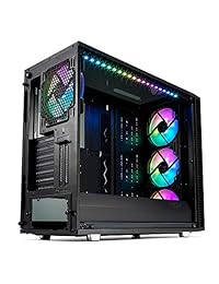 Fractal Design Define S2 Vision RGB No Power Supply ATX Mid Tower w Window (negro)