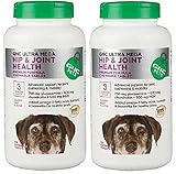 GNC Ultra Mega Hip & Joint Health Senior Dog Chewable Tablet : Beef Flavor, Size 240 Count.