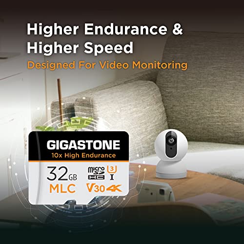 [10x High Endurance] Gigastone Industrial 32GB 5Pack MLC Micro SD Card