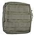 Red Rock Outdoor Gear Molle Utility Pouch, Olive Drab, Medium