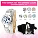 Essential Oil Bracelets for Women, Adjustable Rose Gold and Silver Leather Band,Stainless Steel Jewelry, Aromatherapy