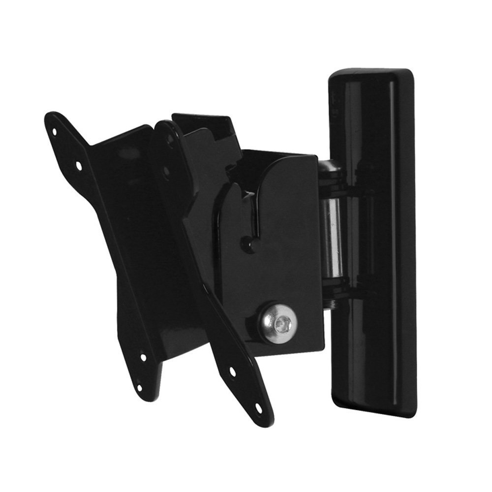 B-Tech BT7518 Flat Screen Wall Mount with Tilt & Swivel in Piano Black — image 1
