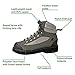 FROGG TOGGS Men's Hellbender Fishing Wading Boot in Felt or Cleated
