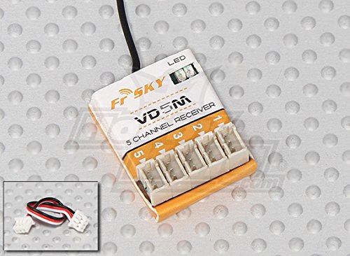 FrSky VD5M 2.4Ghz 5CH Micro Receiver (Telemetry Capable)