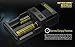 Nitecore SC2 Superb Charger 3A Quick Charge Bundle with EASTSHINE EB182 Battery Organizer