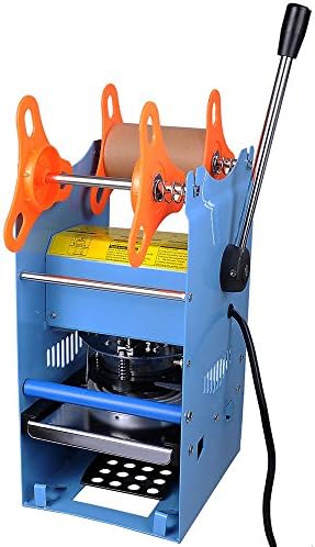mewinshop Cup Sealer Sealing Machine Manual 270W Coffee Boba Bubble Tea 300 500 Cups/hr Must Have Items