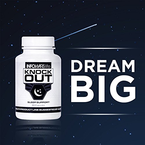 Infowars Life Knockout Sleep Support (30 Capsules) Natural Sleep