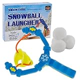 Indoor Snowball Fight Snowball Launcher - Includes 4 Snowballs
