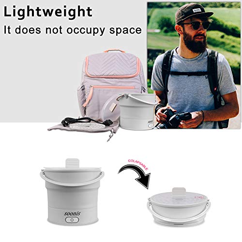 4 Portable+Electric+100V+240V+Collapsible+Silicone
