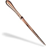 Uncommon Desks Safe Edge Letter Opener Knife, Rose Gold, 1 Pack | Premium Weighted Feel | Safe Cutting Edge | Opens Mail with Ease