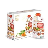 Happy Baby Organic Stage 3 Baby Food, Hearty Meals, Chicken Curry and Vegetables with Brown Rice, 4 Ounce (Pack of 16)