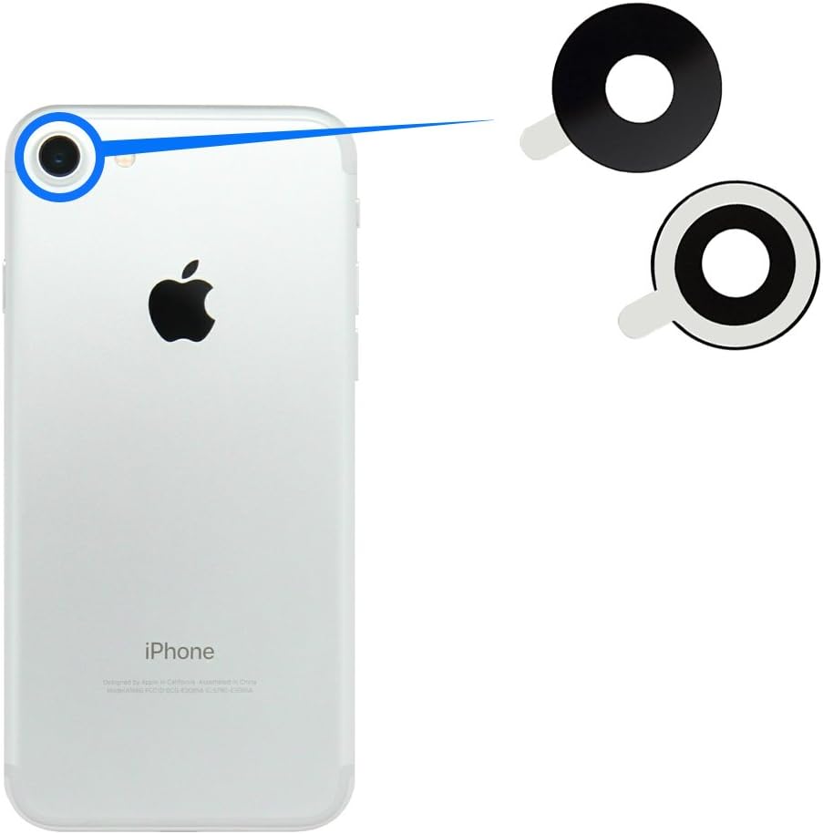 MMOBIEL Back Rear Camera Glass Lens Replacement Compatible with iPhone SE 2022 / SE 2020/8 / 7, Incl. Double Sided Adhesive - Image 5