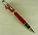Lanxivi Jinhao 450 Roller Ball Pen with Pen Pouch Chinese Red Lacquer Black Line