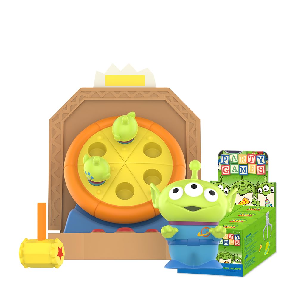 POP MART Pixar Alien Party Games Collectible Character Series Whole Set 2.5 inches Articulated Character Premium Design Gifts for Women Fan-Favorite Collectible Art Toy Figure