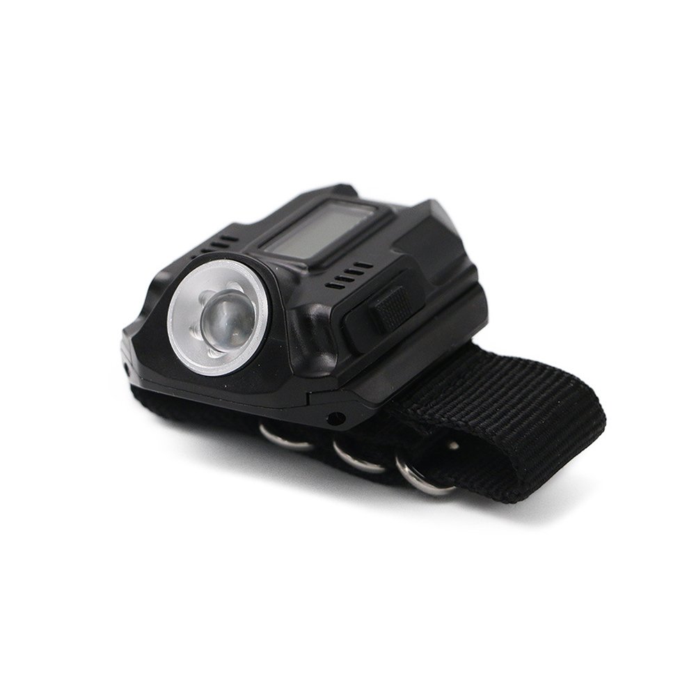 uthome linterna de reloj, LED reloj de pulsera linterna linterna luz USB recargable linterna, táctica recargable linterna reloj de pulsera lámpara de reloj, carga 2 correa (cable de carga incluido)