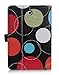 ProCase Galaxy Tab S2 8.0 Case - Leather Stand Folio Case Cover for 2015 Galaxy Tab S2 Tablet (8.0 inch, SM-T710 T715 T713) - Circles