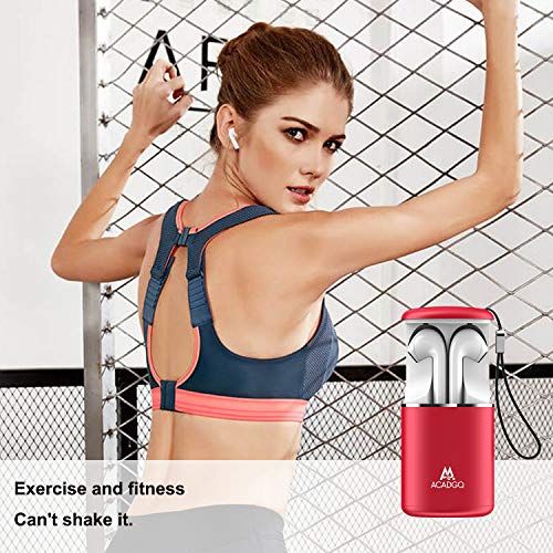 Earbuds Bluetooth Wireless, ACADGQ True Wireless Earbuds with Mic TWS Bluetooth Earphones 5.0 Noise  - //coolthings.us
