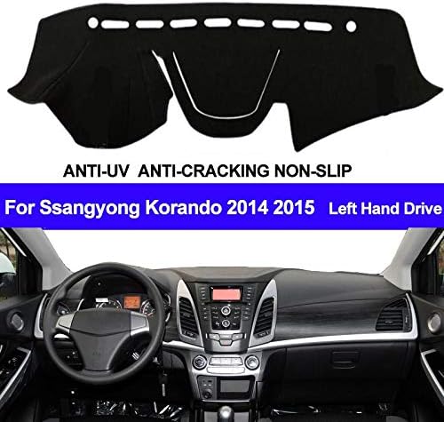 XIANGFA Car Dashboard Cover Dashmat For Ssangyong Korando 2014 2015 Automobile Dash Mat Sun Shade Pad Carpet Dash Board Cover