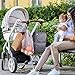 Lupantte Mommy Shopping Hook, Universal Stroller Hook Clips, 4 Pack X-Large 6.7x4.1 Inch, Great Accessory for Walking, Carry Baby Diaper Bags, Groceries, Clothing, Purse. etc