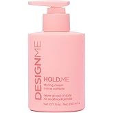 Design.Me HOLD.ME Styling Cream | Smoothing Cream for Blowouts & Sleek Looks | Hydrating, Tames Frizz & Flyaways, Adds Shine 