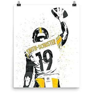 Amazon.com: JuJu Smith-Schuster Pittsburgh Steelers Poster 