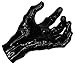 Grip Studios GuitarGrip Male Standard Grip, Left-Handed, Black Metallic (LHGH-106)