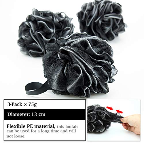 6 Bath+Loofahs+Sponge+Shower+Scrubber