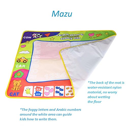 image for MAZU Aqua Doodle Mat, Large Magic Water Drawing Painting Writing Mat P