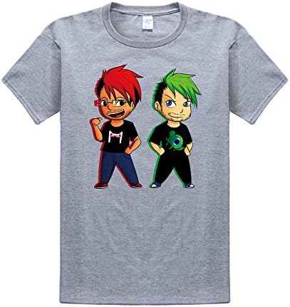 xunlan Vanoss Gaming H2O Delirious Markiplier Septiceye Mens t-Shirt Tops Short tees