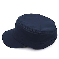 Cadet Army Cap Military Style Adjustable Flat Top