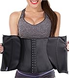 Ursexyly Women's Hot Sweat Slimming Neoprene Shirt Vest Body Shapers For Weight Loss (S, Black)