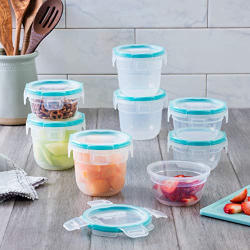 Snapware Meal Prep and Glass Food Storage Container Set, 16 Piece Kit