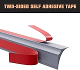 Zayejod 1M Grey Silicone Shower Tray Sealing Strip 2.5cm Beading Edge Seal view 4